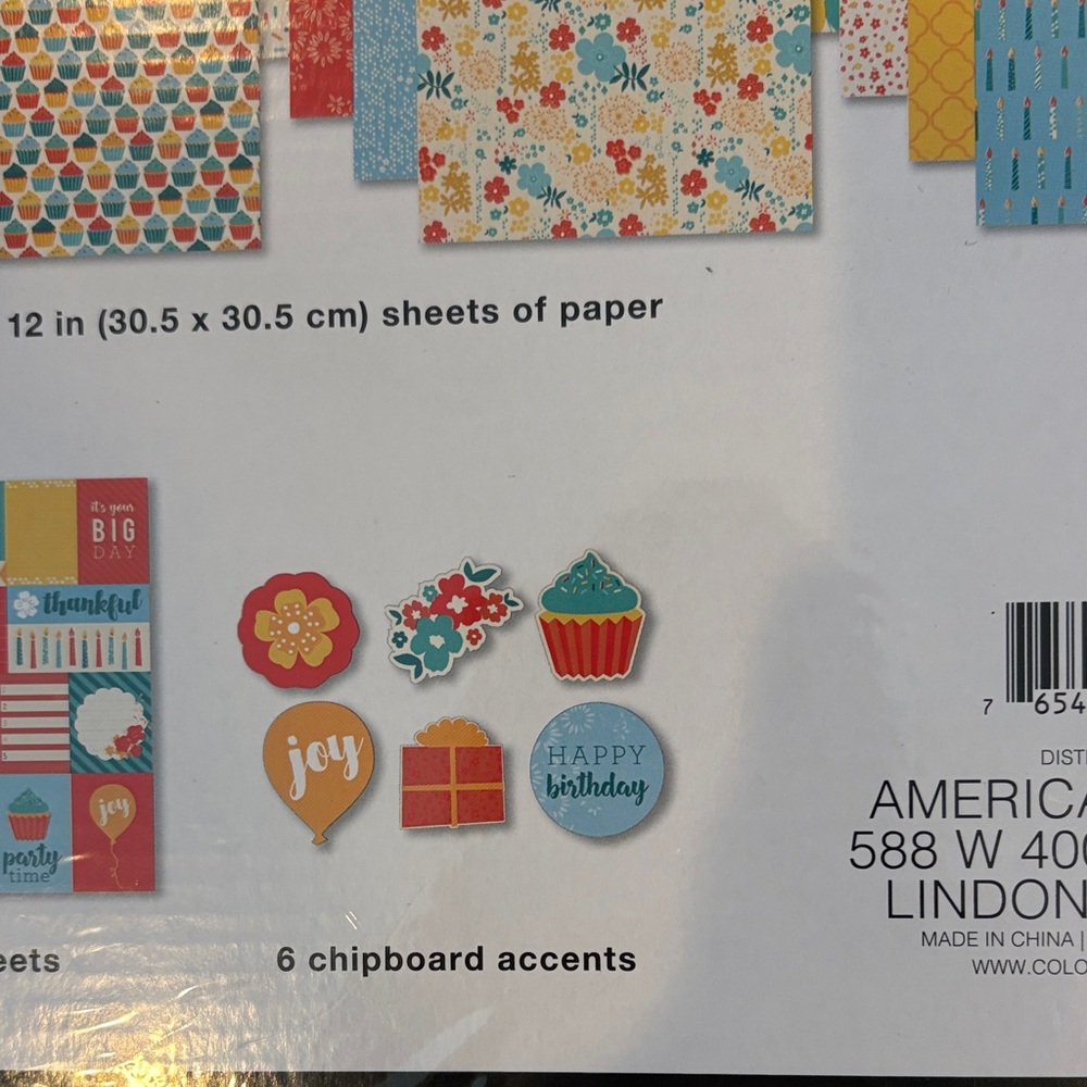 Colorbok Scrapbook Kit - Birthday - new in sealed package - Picture 7 of 7